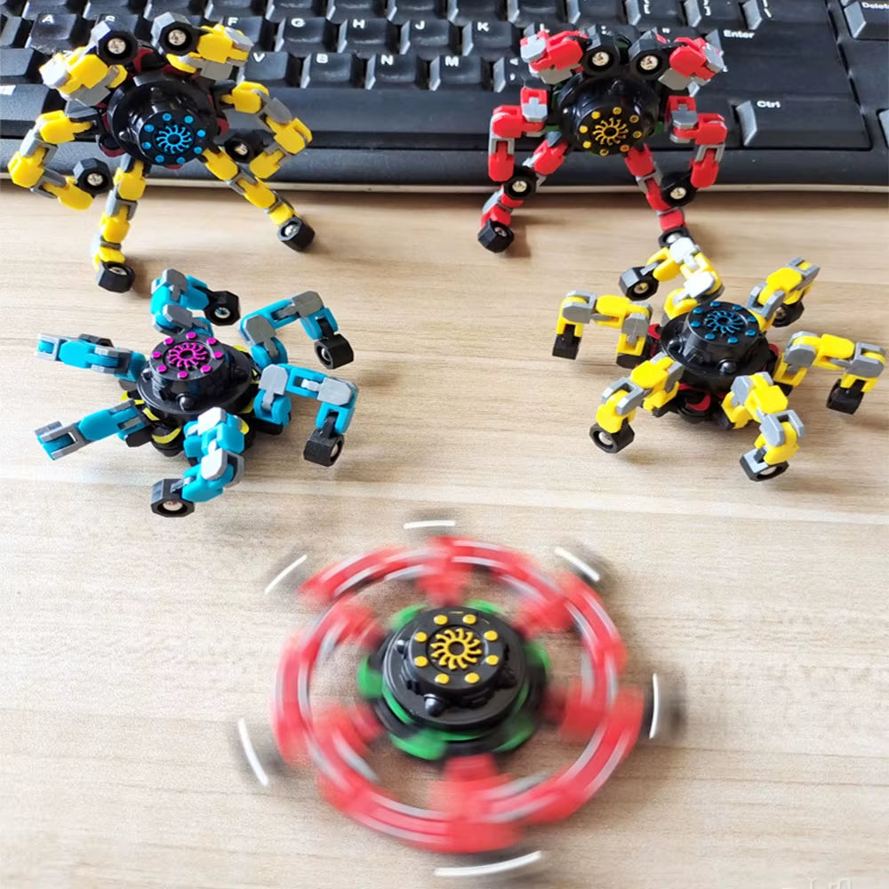 Deformed Fidget Spinner Chain Toys for Children Antistress Hand Spinner Vent Toys Adult Stress Relief Fidget Sensory Gyro Gift