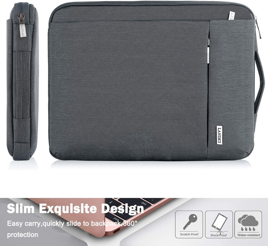 11.6 Inch Protective Laptop Sleeve for Surface Pro, Grey
