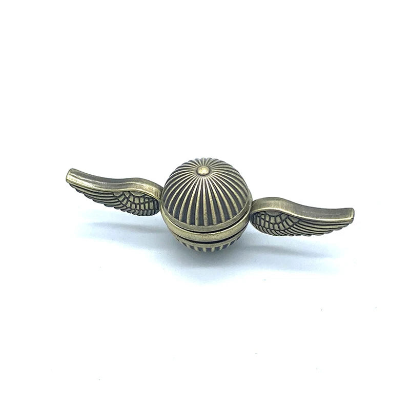 EDC Fingertip Spinning Gyroscope Fidget Spinner anti Stress Toys for Kids & Adults Rotating Metal Orb Desktop Stress Relief Toy