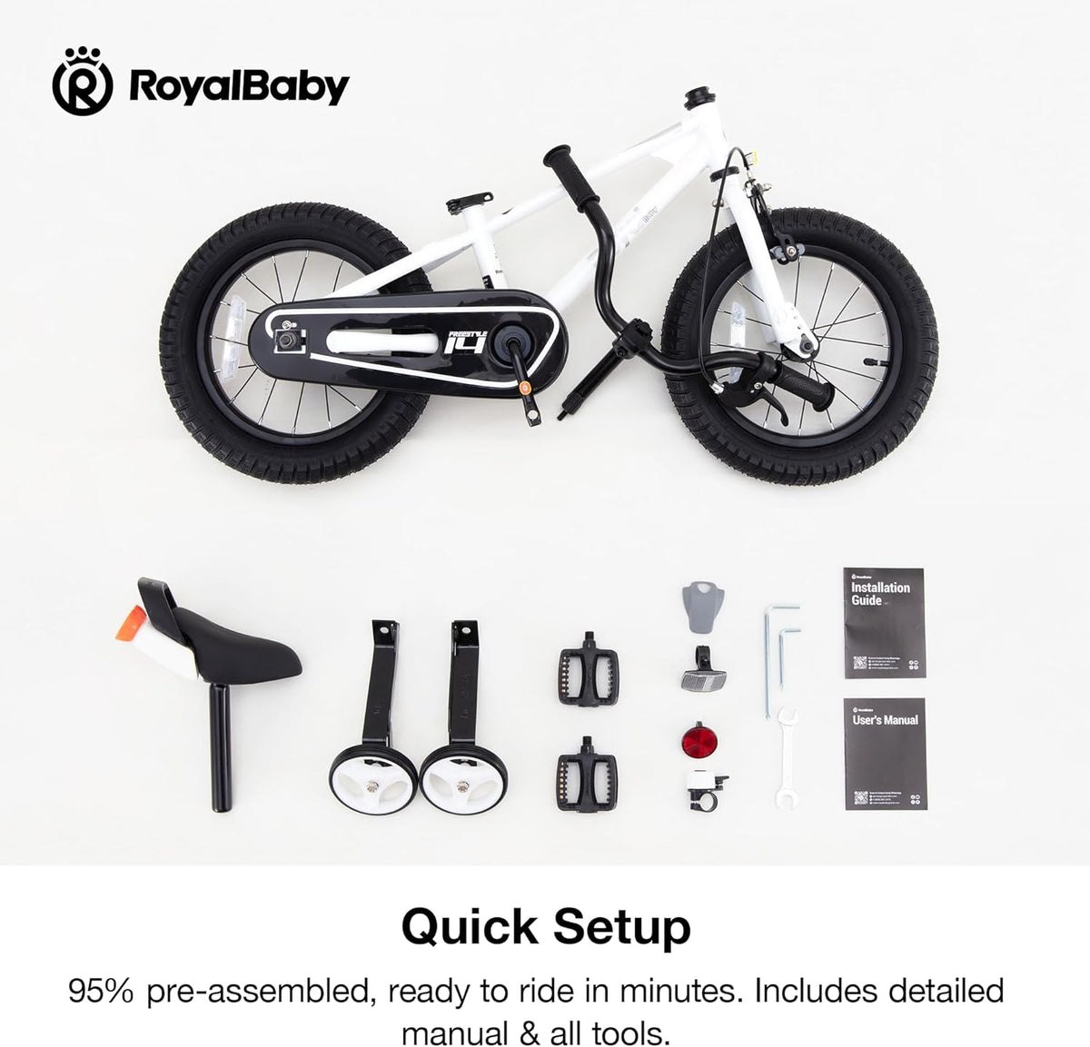 Freestyle Kids Bike for Boys Girls Ages 3-10 Years