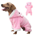 Dog Halloween Costumes,Whimsical Pet Halloween Costumes,Coral Fleece Little Pig Large Dog Halloween Costumes,Style1,Xl