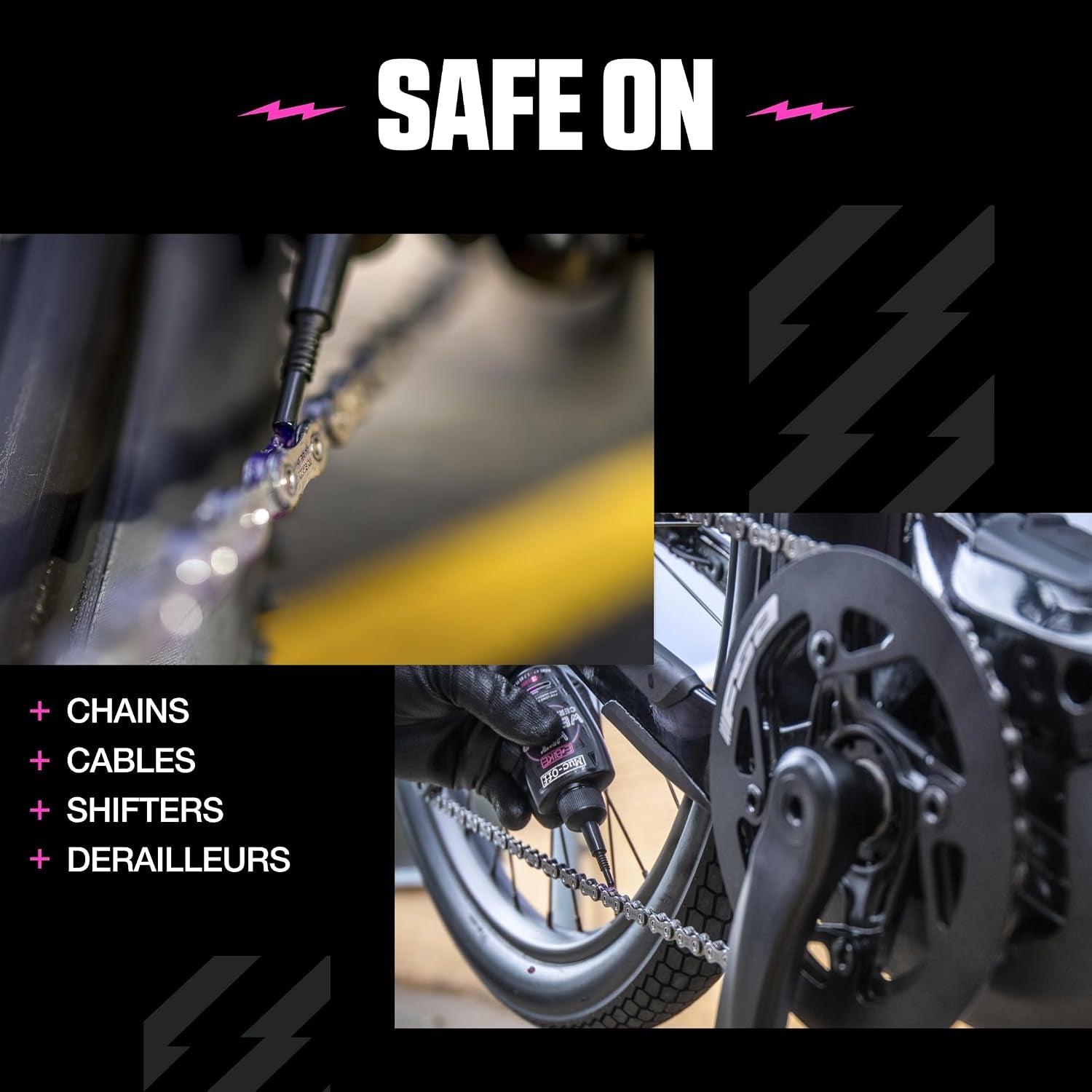 Ebike Wet Weather Chain Lube - Ceramic Coating Bike Chain Oil for Electric Bikes - Ultra Durable, Reduces Friction, Waterproof Protection - 50Ml | Ceramic Coating Bike Chain Oil for Electric Bikes, Ultra Durable, Reduces Friction, Waterproof Protection