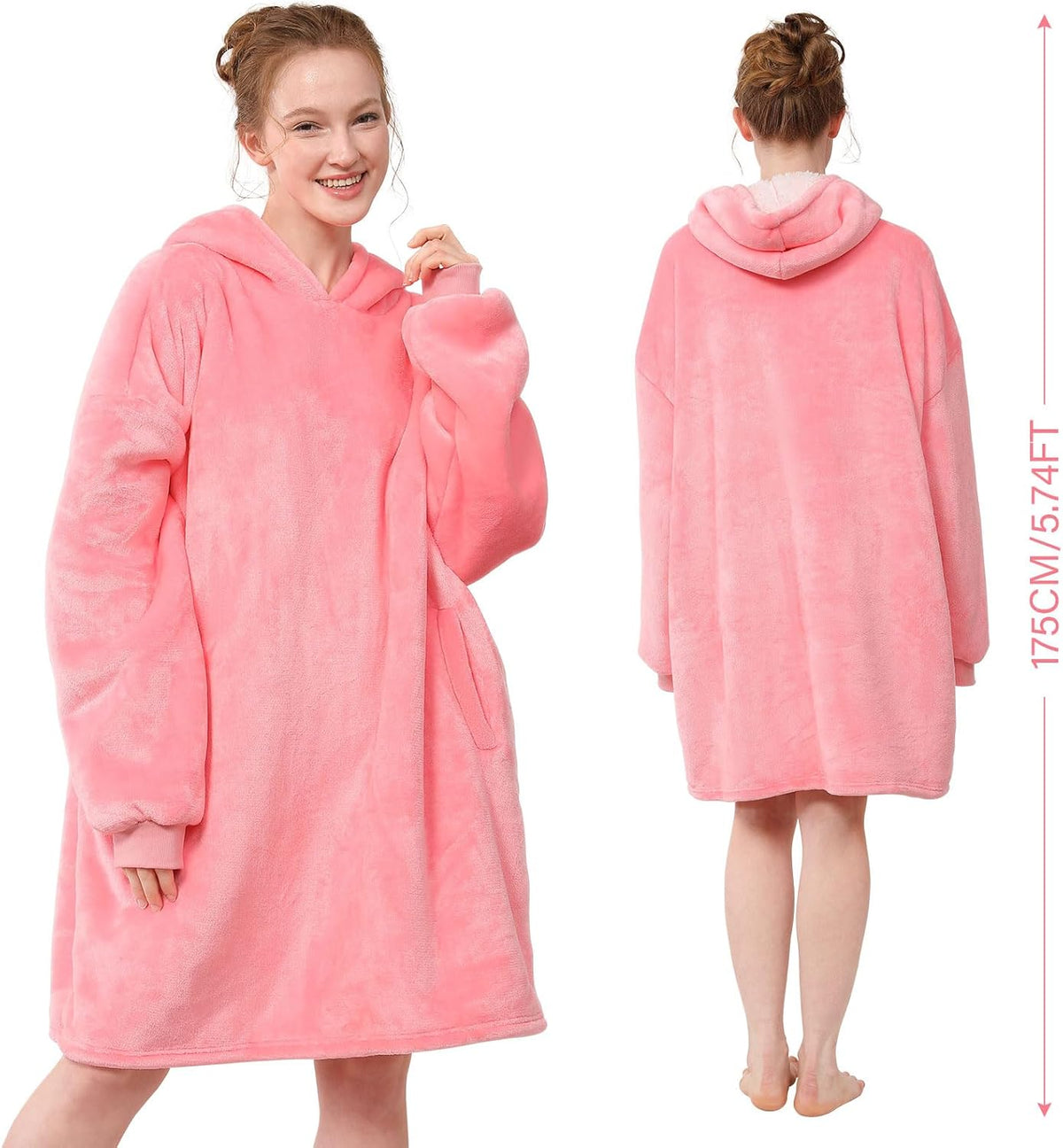 Blanket Hoodie,Oversized Wearable Sweatshirt,Gifts for Women