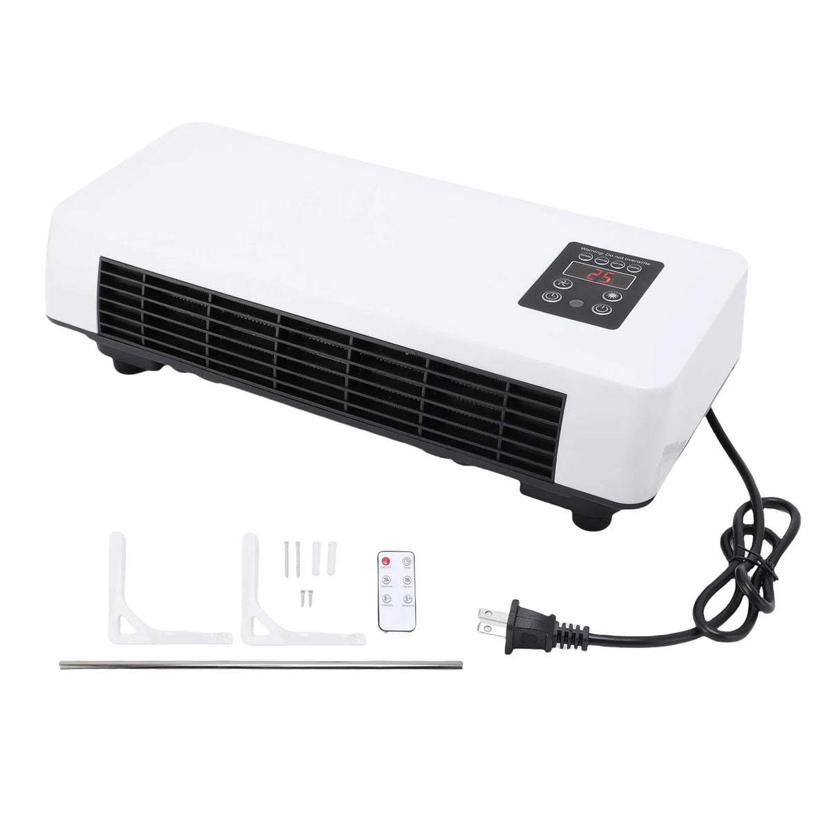 Wall-Mounted Air Conditioner With Cold/Heat Switching Easy To Operate Energy Efficient Suitable For Use In Home Bathrooms