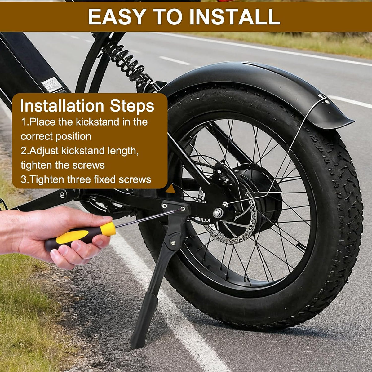 Adjustable Kickstand for Cycrown Cycrun Cycrun Classic Cychunter