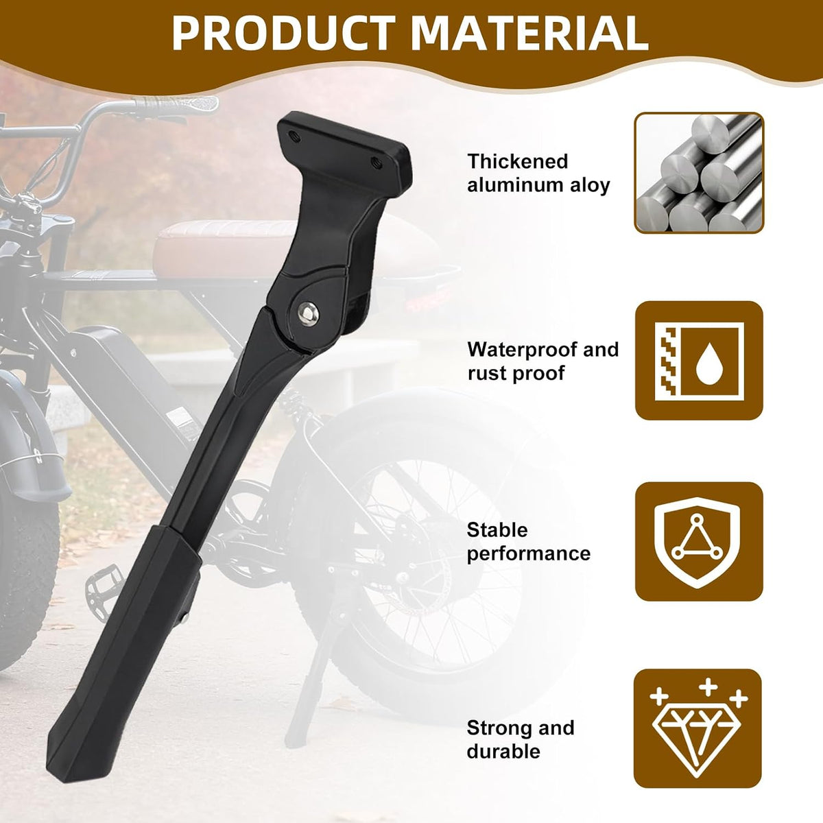 Adjustable Kickstand for Cycrown Cycrun Cycrun Classic Cychunter