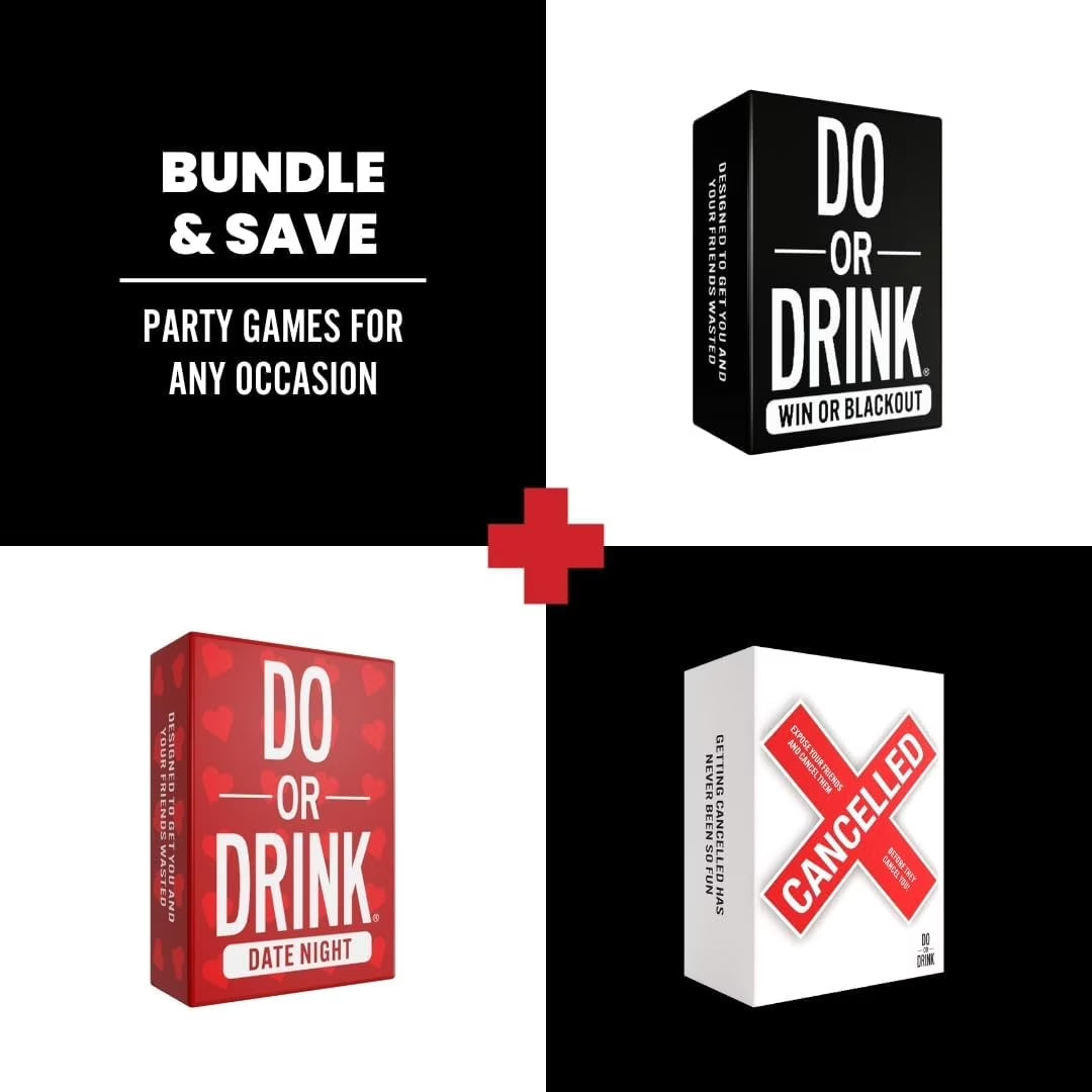 Blackout Tower Game Night Drinking Games for Adults with 54 Blocks and Challenges