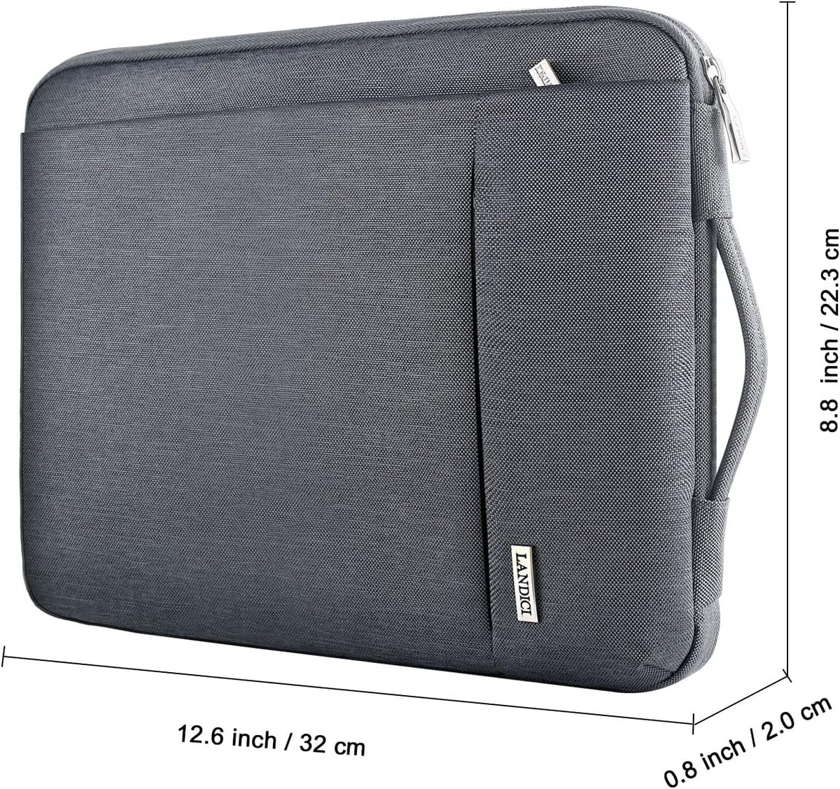 11.6 Inch Protective Laptop Sleeve for Surface Pro, Grey
