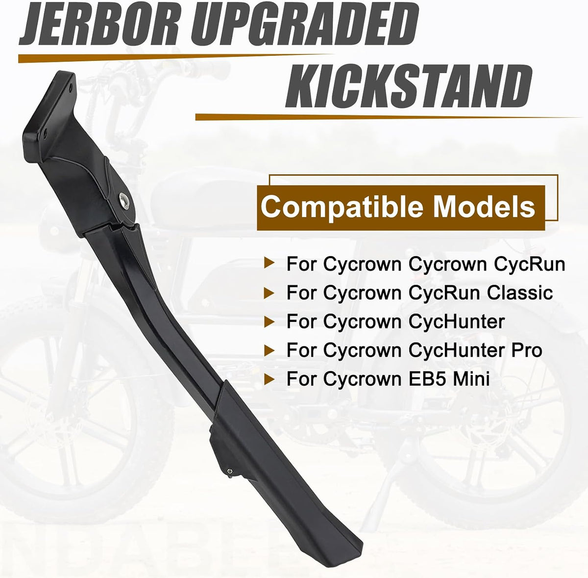 Adjustable Kickstand for Cycrown Cycrun Cycrun Classic Cychunter