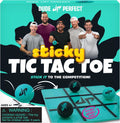 Sticky Tic Tac Toe, Kids Tabletop Activity, for Family Game Night, Perfect for a Gift and Parties, 2 Players, Ages 4+