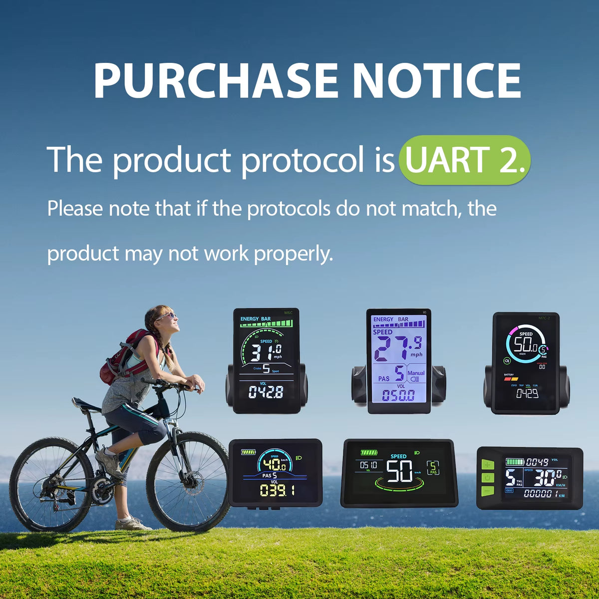 H6C Bicycle Computer Large Screen Led Cycling Computer Odometer Accurate Waterproof Bicycle Speedometer E Bike Accessories