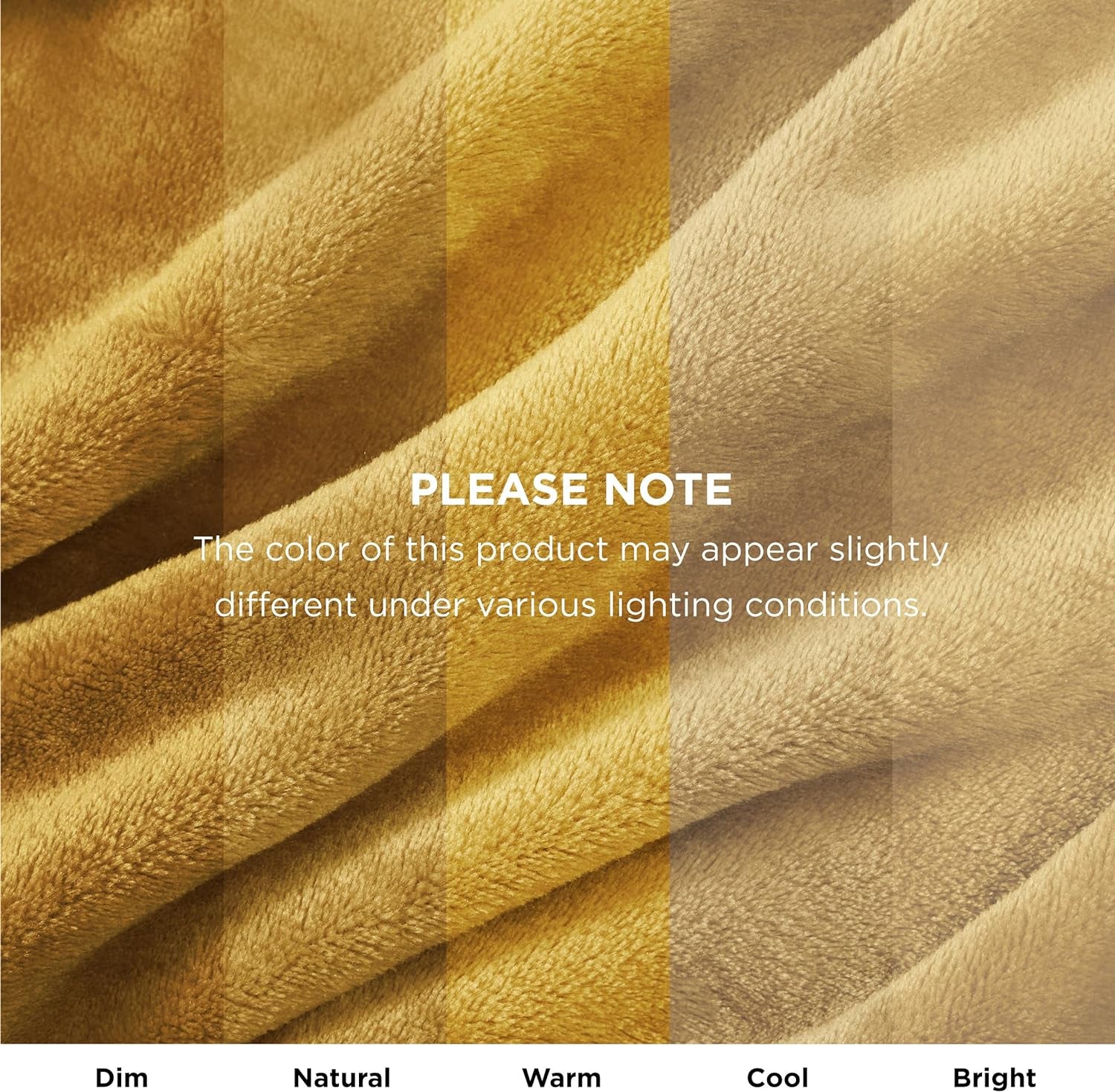 Bedsure Gentlesoft Gold Fleece Throw Blanket - 300GSM Blankets for Couch, Sofa, Bed, Soft Lightweight Plush Cozy Throws for Toddlers, 50X60 Inches